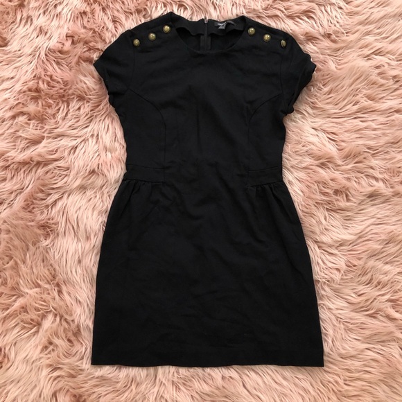 Mango Flattering black dress - Picture 3 of 7